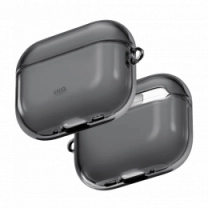 Чохол UNIQ Glase do AirPods Pro 3 Сірий (UNIQ-AIRPODSPRO3-GLSGSMK)