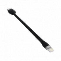 Кабель Satechi Flexible Charging Lightning Cable Black 6" (0.15 m) (ST-FCL6B)