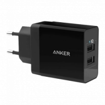 Адаптер ANKER ANKER PowerPort2 24W/4.8A V3 Black (6368829)