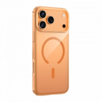 Чохол Keephone X-CRYSTAL MAGSNAPE MagSafe Case for 17 Pro Max ORANGE Titanium (KP-MC0123)