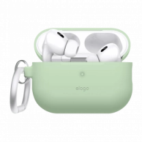 Чехол Elago Silicone Hang Case Pastel Green для Airpods Pro 2nd Gen (EAPP2SC-HANG-PGR)