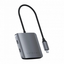 Satechi Aluminum Type-C 4-Port Hub Space Gray (ST-UC4PHM)