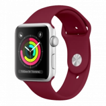 Ремешок Silicone Copy 38mm Rose Red