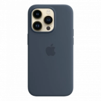 Чохол Силіконовий iPhone 14 Pro Silicone Case with MagSafe Storm Blue (MPTF3)