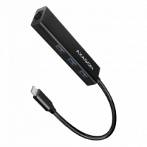 Хаб концентратор AXAGON HMC-GL3A SuperSpeed USB-C hub + gigabit LAN