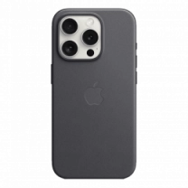 Чохол iPhone 15 Pro FineWoven Case with MagSafe - Black (MT4H3)
