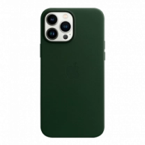 Чехол iPhone 13 Pro Leather Case with MagSafe - Sequoia Green (MM1G3)