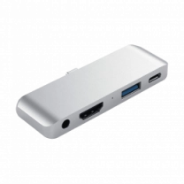 Satechi Aluminum Type-C Mobile Hub Pro Silver (ST-TCMPHS)