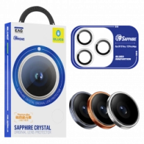 Захисне скло Blueo для камери iPhone 17 Pro/ 17 Pro Max NPB29 Sapphire Crystal Series (Blue)