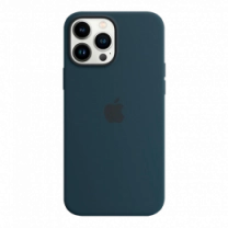 Чехол iPhone 13 Pro Max Silicone Case with MagSafe – Abyss Blue (MM2T3)