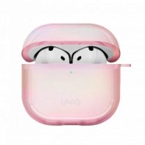 Чохол UNIQ Iridescia для AirPods 4 Pink Prism UNIQ-AIRPODS(2024)-IRDPPRS