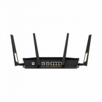 Маршрутизатор ASUS RT-AX88U PRO AX6000, 4xGE LAN, 2.5xGE WAN, 1x2.5GE WAN/LAN, 1xUSB3.2, 1xUSB2.0, M