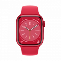 Смарт-часы Apple Watch Series 8 45mm (PRODUCT)RED Aluminum Case with Sport Band (MNP43)