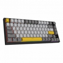 Бездротова механічна клавіатура Ajazz AK820 PRO 75% Flying Fish Switch Black RGB (AK820PRO-FF-BGY)