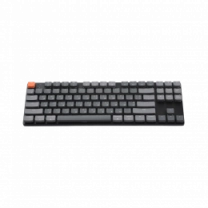 Клавіатура механічна Keychron K1SE 87Key, Gateron Red, BT/USB-A, Low Profile, EN/UKR, White Led, чор