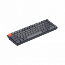 Клавиатура механическая Keychron K6 68Key, Gateron G Pro Blue, Hot-swap, BT/USB-A, EN/UKR, RGB, черный