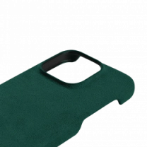 Чехол Kartell Alcantara MagSafe for iPhone 15 Pro Green