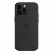 Чехол Силиконовый iPhone 14 Pro Max Silicone Case with MagSafe Midnight (MPTP3)