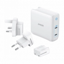 Адаптер ANKER PowerPort Atom III Duo - 60W 2xUSB-С (Белый) (6595759)