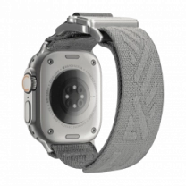 Ремінець AULUMU Titanium Mag Buckle Watch Band,Titanium Buckle - Gray  bk+black C03-TI-SL