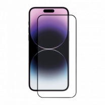 Защитные стекла +NEU Chatel Corning Gorilla Glass with Mesh for iPhone 14 Pro Max Front Black