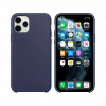 Чохол Apple Iphone 11 Pro Max Silicone Case Midnight Blue (MWYW2)