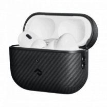 Чохол Pitaka MagEZ Case Twill Black/Grey for Airpods Pro 2nd Gen (APM7001)