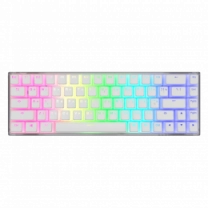 Игровая клавиатура DARK PROJECT Transparent Pudding PBT Mech. g3ms Teal KD68B ENG/UA/RU (DP-KD-68B-90)