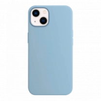 Чехол Monblan для iPhone 13 Magnetic Silicone MagSafe (Blue Fog)