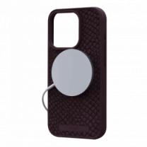 Чохол Njord Salmon Leather MagSafe Case Rust for iPhone 15 Pro (NA53SL03)