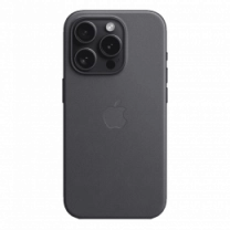 Чохол iPhone 15 Pro FineWoven Case with MagSafe - Black (MT4H3)