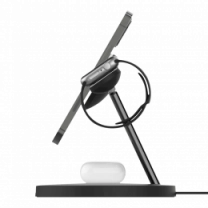 Бездротовий ЗП Belkin MagSafe 3in1 Wireless Charger black (WIZ009vfBK)