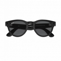 Смарт-окуляри Ray-Ban Meta Headliner Matte Black/Charcoal Black with blue-violet light filter (RW4009 601S87 50-23)
