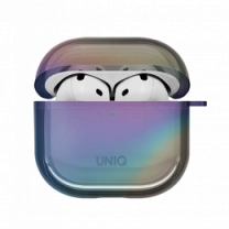 Чехол UNIQ Iridescia для AirPods 4 Midnight Quartz (UNIQ-AIRPODS(2024)-IRDMQTZ)