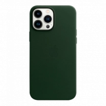 Чехол iPhone 13 Pro Max Leather Case with MagSafe - Sequoia Green (MM1Q3)