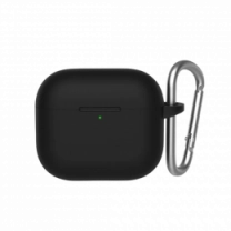 Чехол Blueo Airpods 4 Liquid Silicone Case Black (B44-A4BLK)