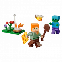 Конструктор LEGO Minecraft Конфликт у костра Алекса