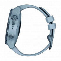 Спортивные часы Garmin Descent Mk2S Mineral Blue with Sea Foam Silicone Band (010-02403-07) UA