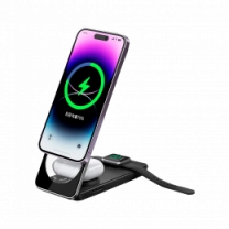 Беспроводная зарядка Mcdodo [CH-1150] Foldable Magnetic Travel Charging Station 3in1 (White)