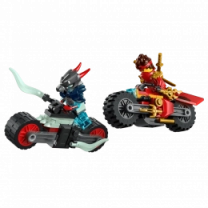 Конструктор LEGO Ninjago Скоростные гонки Кая на мотоцикле