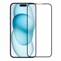 Защитное стекло Blueo 2.5D Silk Full Cover HD Glass for iPhone 14 Pro/15