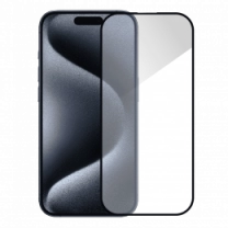 Защитное стекло Achilles iPhone 15 Pro Max black