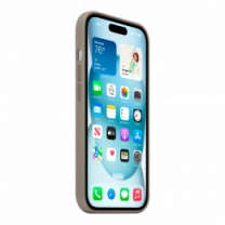 Чехол силиконовый iPhone 15 Plus Silicone Case with MagSafe Clay (MT133)