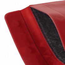 Кожаный чехол INCARNE Klouz MacBook Pro 16" 2019-2023 красный