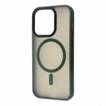Чохол WAVE Matte Insane Case with MagSafe iPhone 14 Pro green