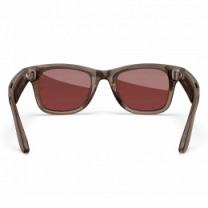 Смарт-окуляри Ray-Ban Meta Wayfarer Shiny Warm Stone/Transitions Watermelon Red (RW4008 6705P553)