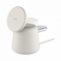 Бездротовий ЗП Belkin 2в1 MagSafe iPhone/Watch/AirPods, Sand Mass (WIZ020VFH37)
