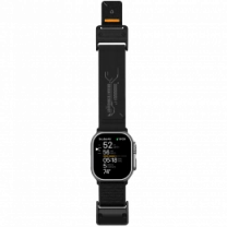 Ремінець AULUMU A11 band for Apple Watch, Black buckle+Black Strap black+black 22mm A11-NL-BK-BK