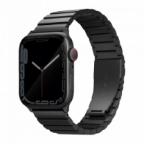 Ремешок Uniq Strova для Apple Watch 49 | 45 | 44 | 42 mm midnight black (UNIQ-44MM-STRVBLK)