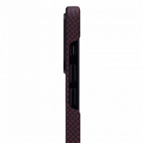 Чохол Pitaka MagEz Plain 12 Pro Max Black/Red (KI1204PM)
